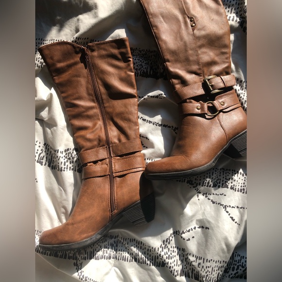 SALONSIX | Faux Leather | Brown Tan | 6/36 - Picture 2 of 7